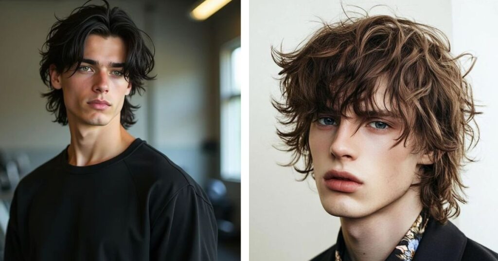 Men’s shoulder length hairstyles