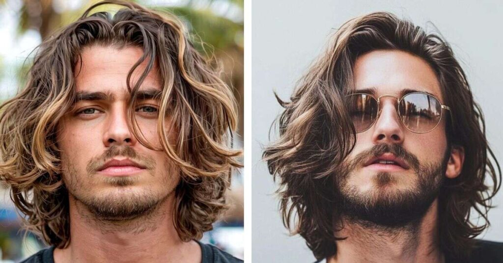 Men’s shoulder length hairstyles