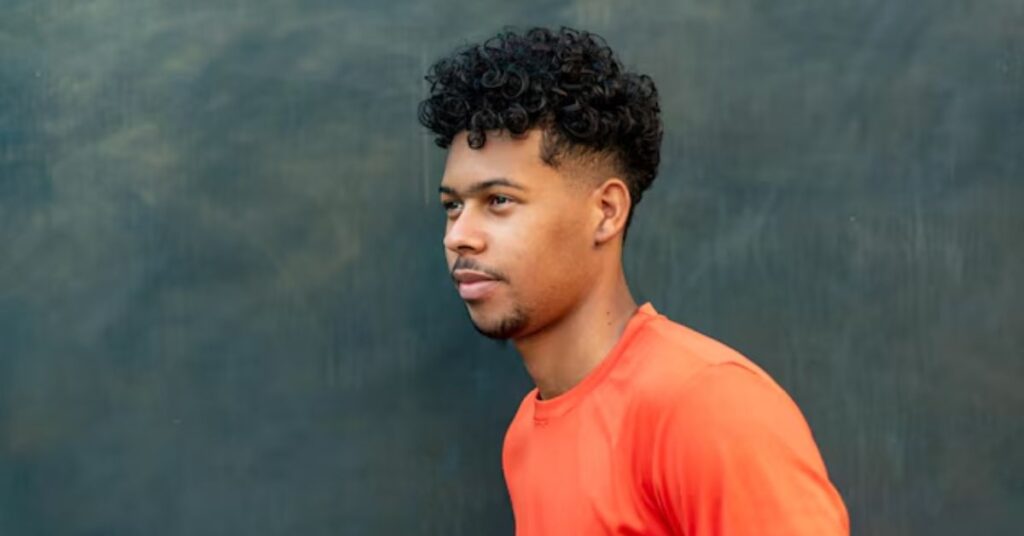 Blowout Afro Taper Fade