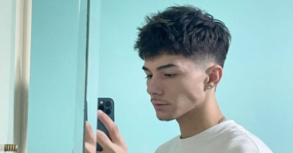 Burst Fade Crop haircut