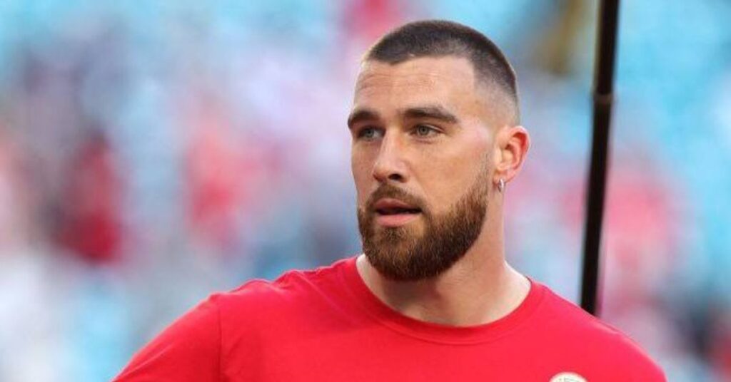 Travis Kelce Buzz Cut