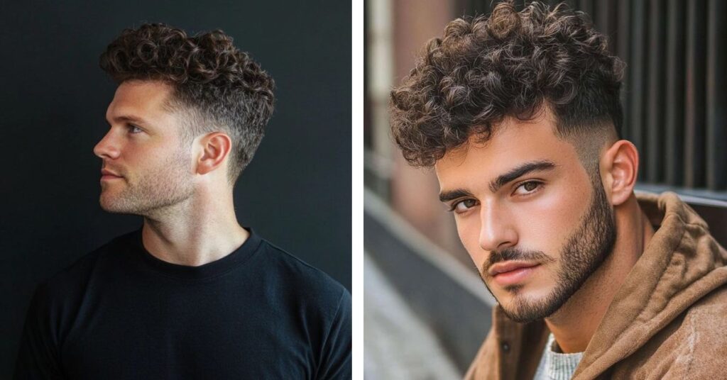Short Curly Hairstyles for Men