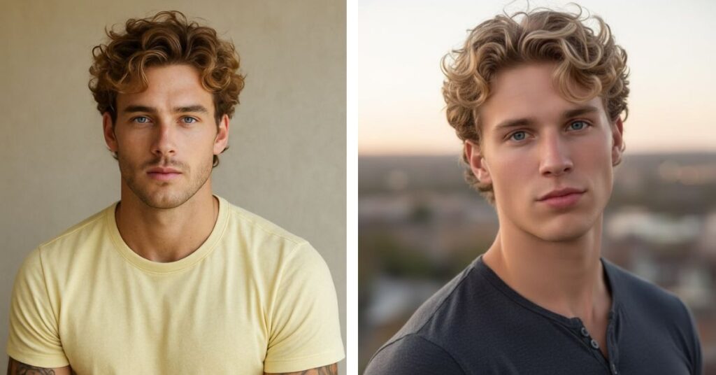 Short Curly Hairstyles for Men