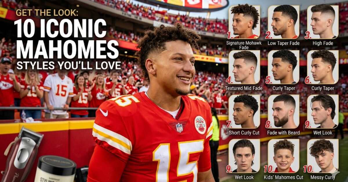 Get the Look 10 Iconic Patrick Mahomes Hairstyle You’ll Love
