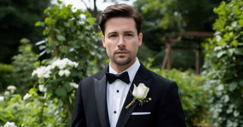 Men's Hard Part Hairstyle for men