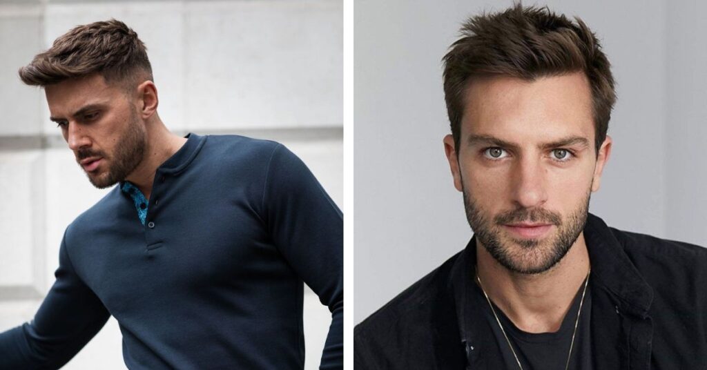 Messy Quiff hairstyle