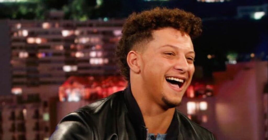 Patrick Mahomes Curly Taper Fade