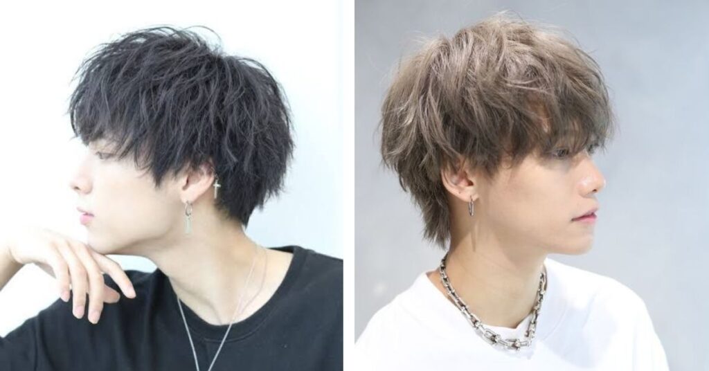 Shaggy Two Block haircut