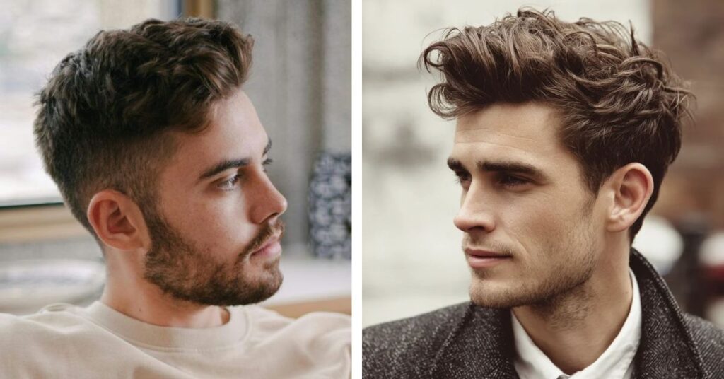 Short Curly Brush Up