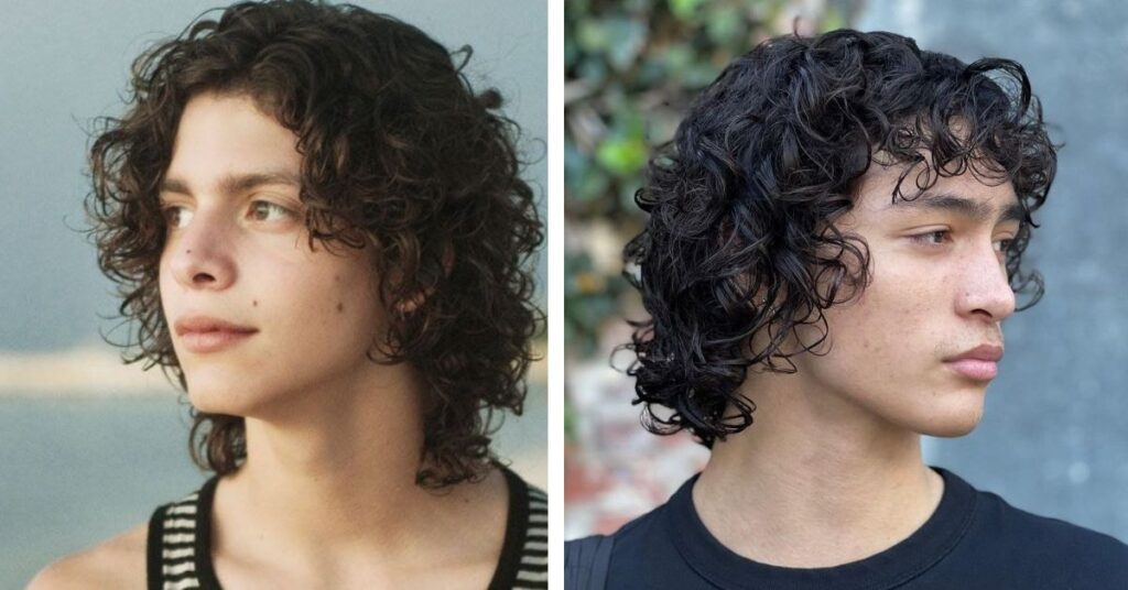Short Curly Shag
