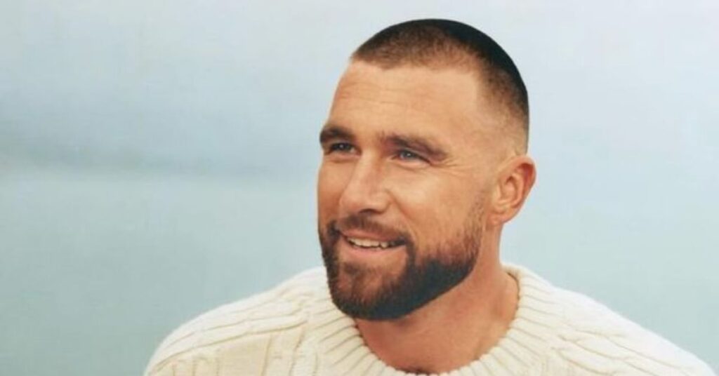 Travis Kelce Summer Short Buzz Haircut