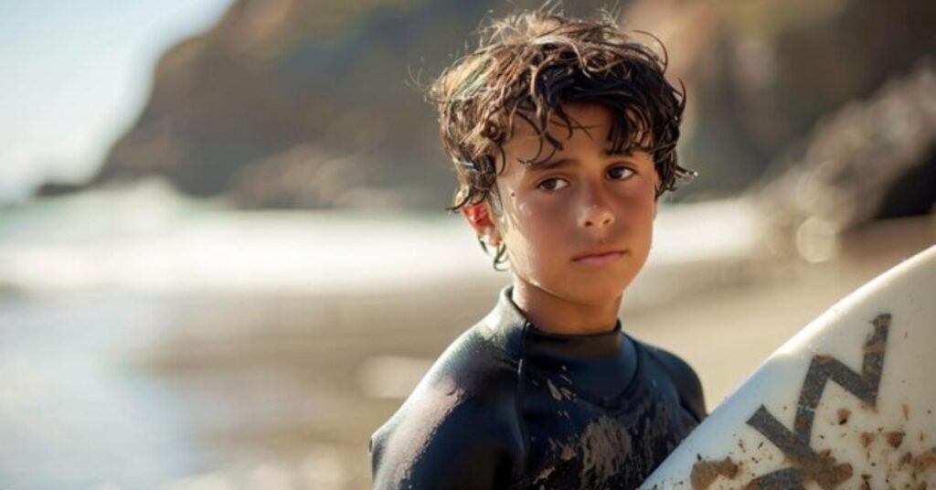 teenage Surfer Hair style