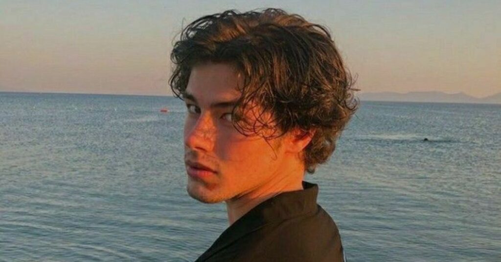 Surfer Hair with Middle Part