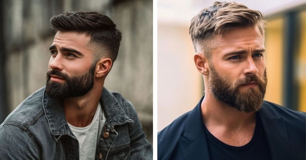 Taper Fade with Beard Combo