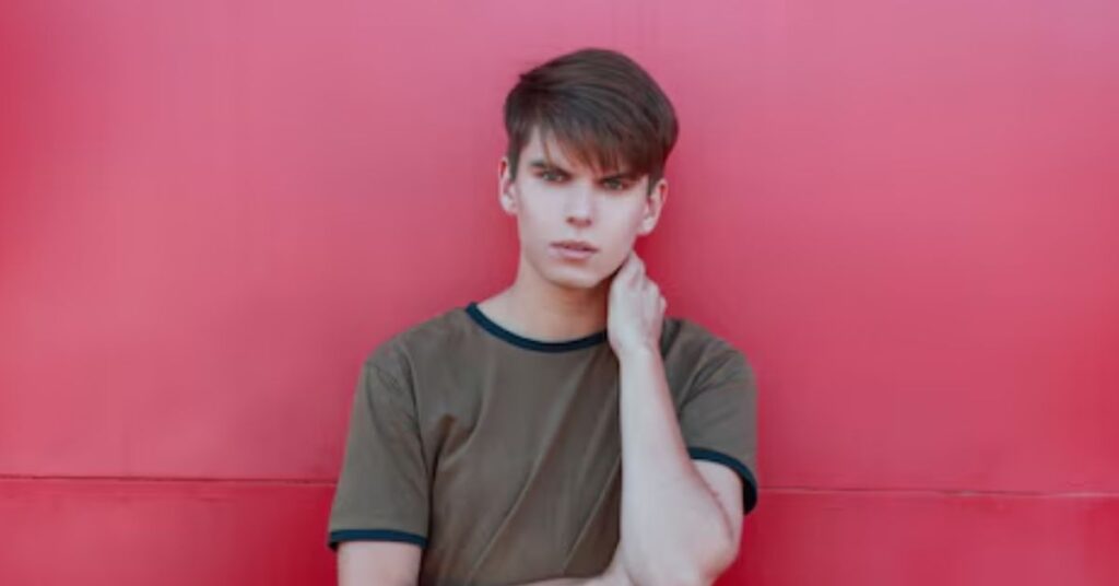 Teenage Textured Crop haircut