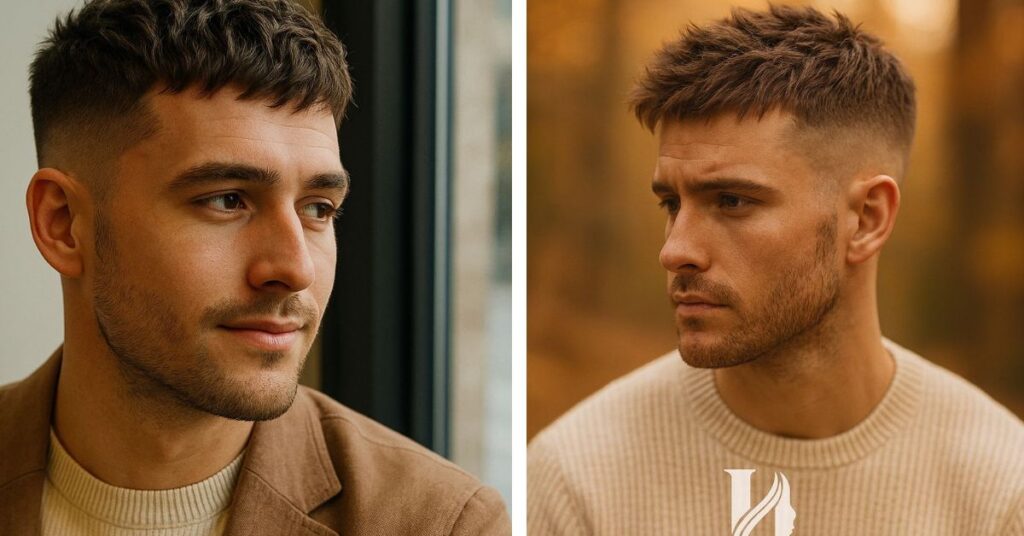 Textured Crop hairstyle for men