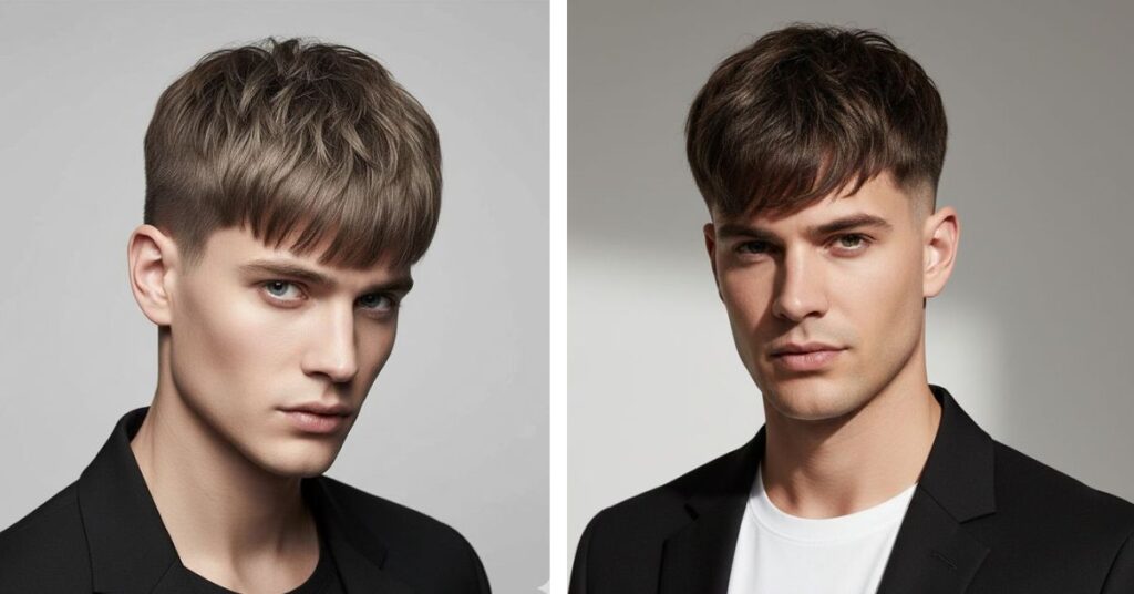 Textured Fringe hairstyle