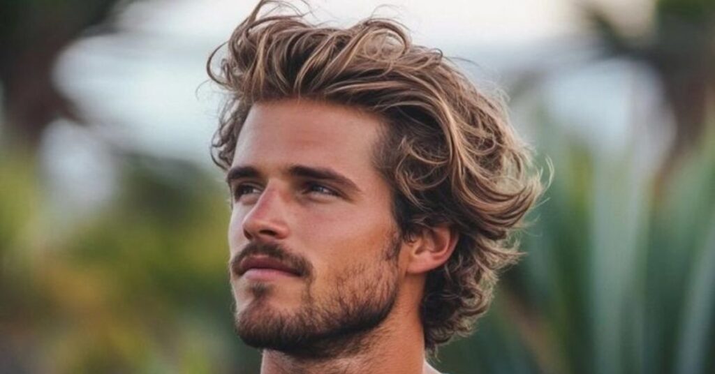 Textured Layered Surfer Cut