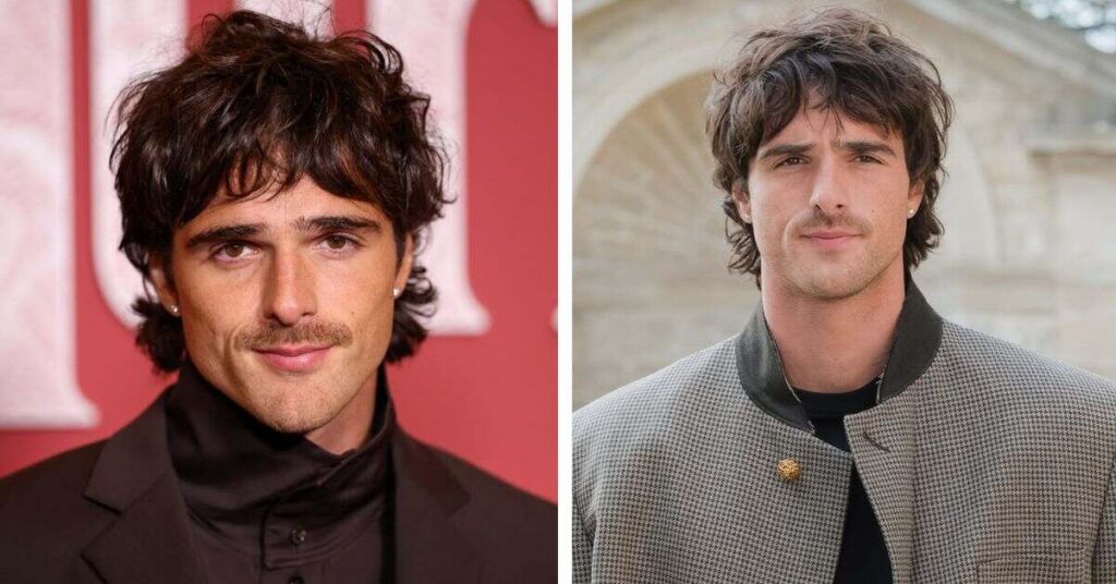 Jacob Elordi Textured Modern Mullet