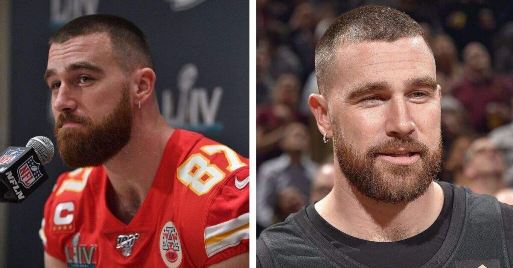 Travis Kelce Textured Crop Haircut