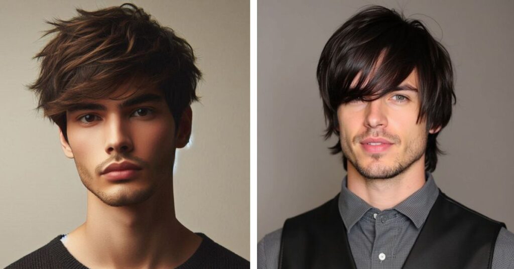 The Classic Side Swept Fringe