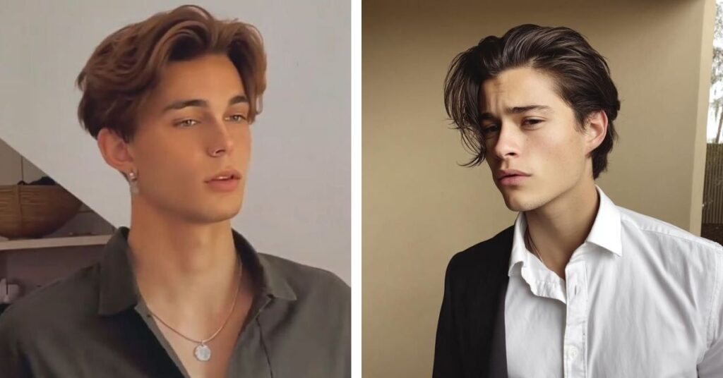 Side Swept Fringe Haircut