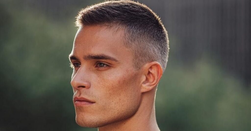 The Mid Fade Buzz Cut