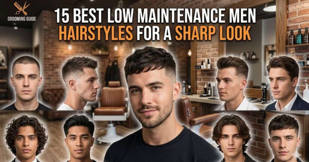 Low Maintenance Men Hairstyles