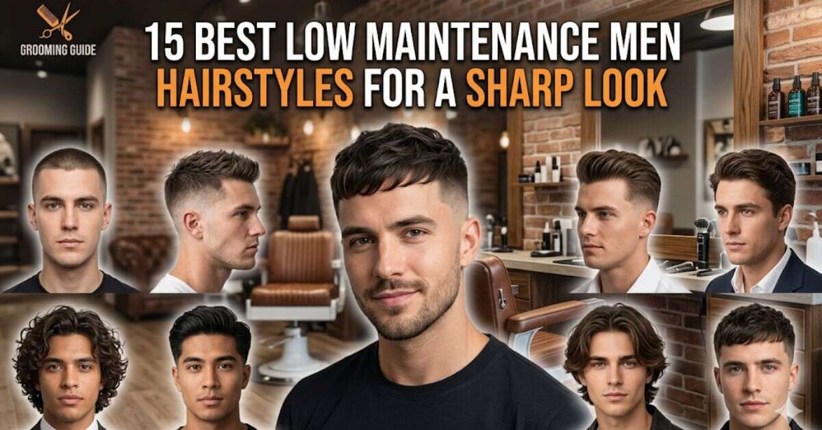 Low Maintenance Men Hairstyles
