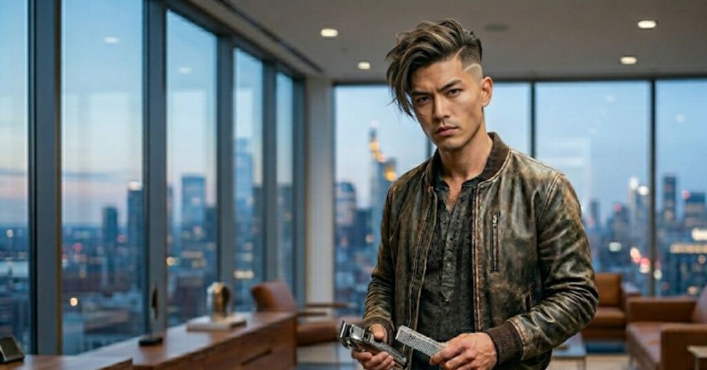 Men’s Hairstyle Round Face 