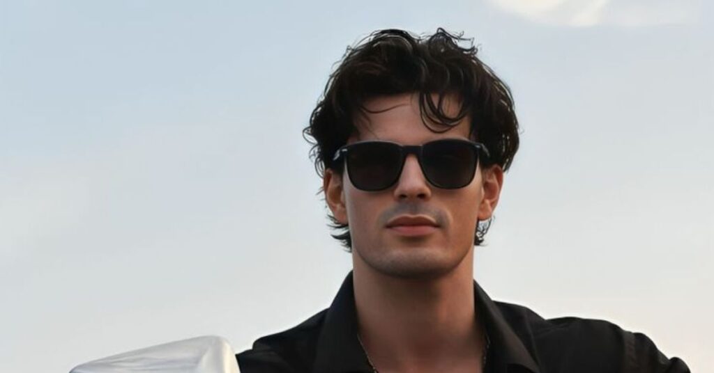 Center Part Long Hair