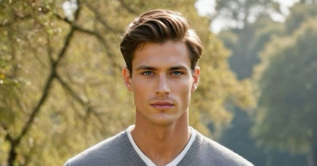 Classic Quiff with Tapered Sides
