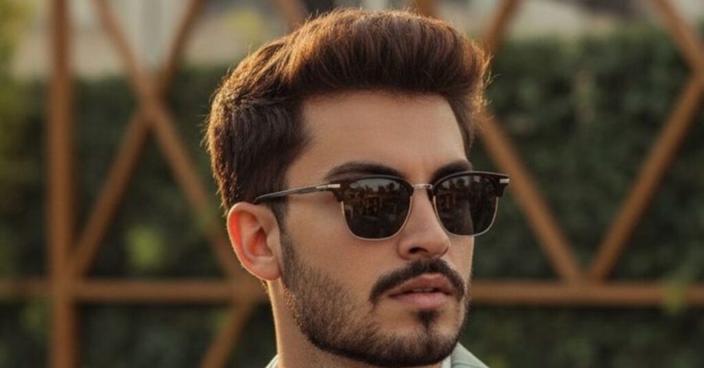 Modern Pompadour Hairstyle Men