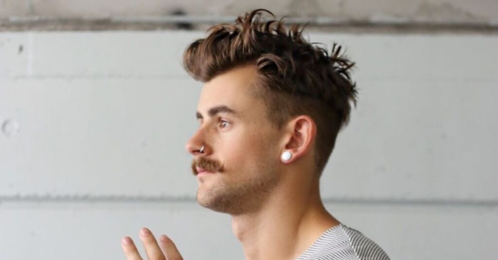 Men’s Hairstyle Round Face 