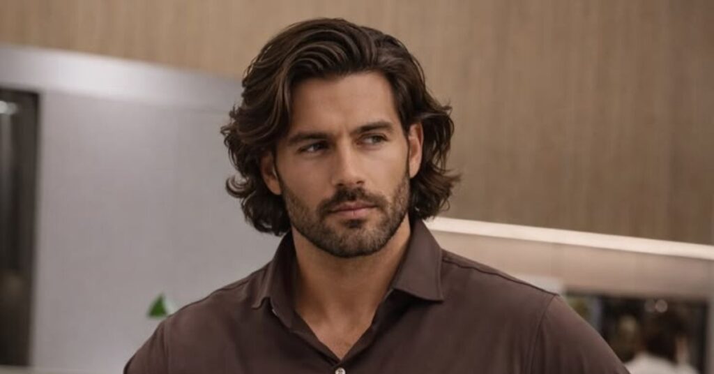 Layered Flow Hairstyle Men Look