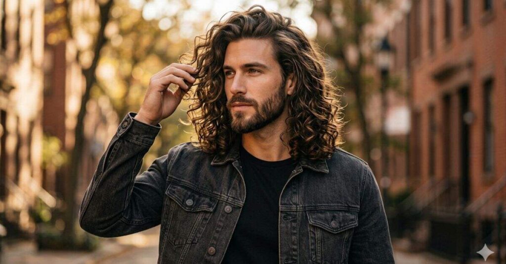 Long Curly Hair Men How to Style, Grow & Maintain Your Curls