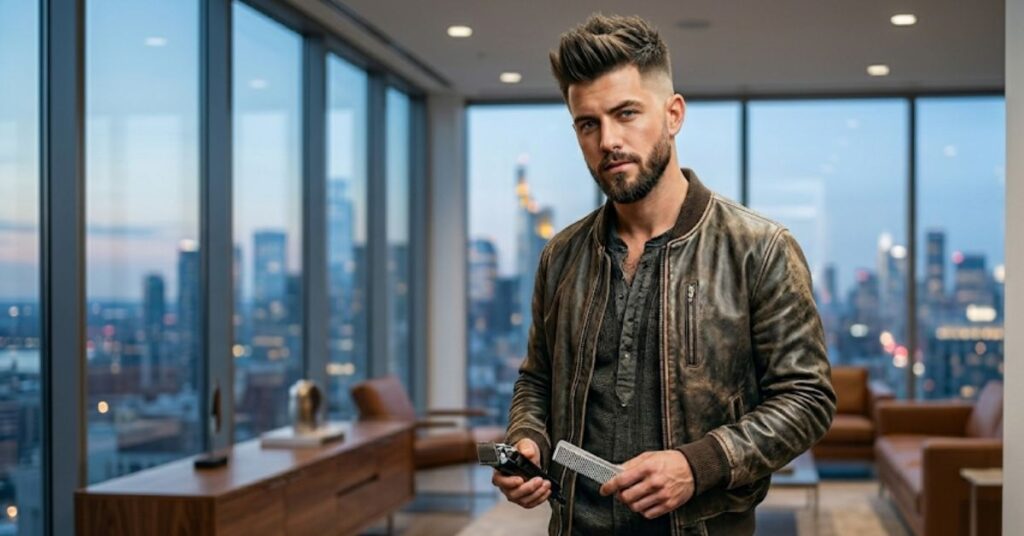 Modern Mohawk Fade