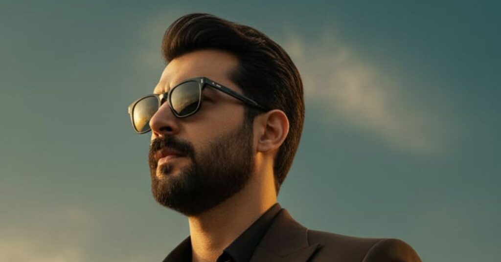 Modern Pompadour with Beard