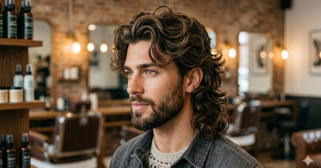 Modern Wavy Mullet