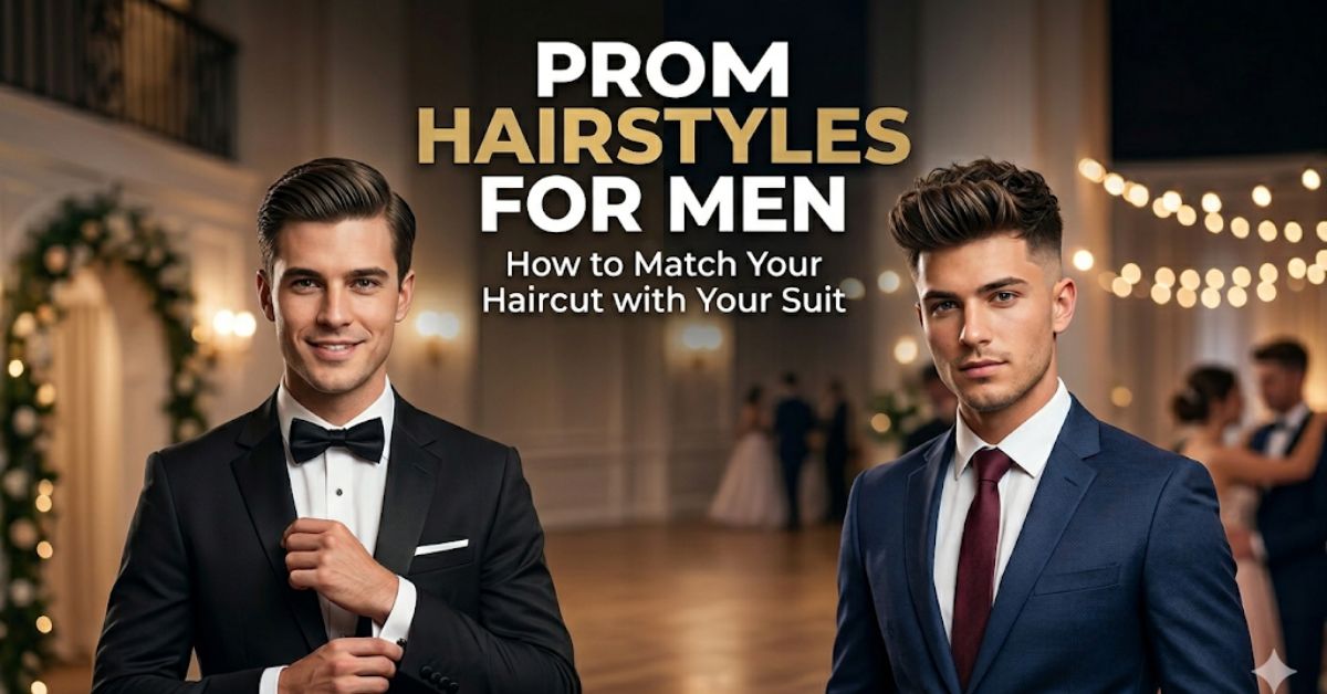 Prom Hairstyles for Men How to Match Your Haircut with Your Suit