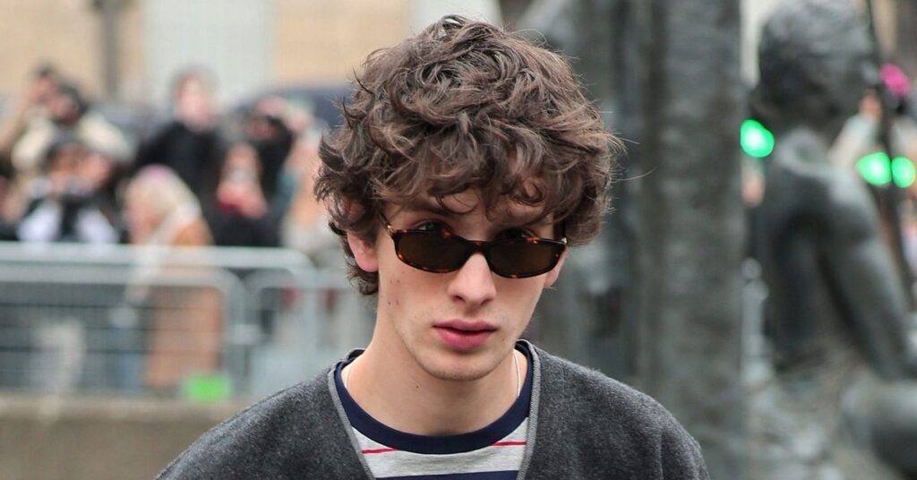 Long Curly Hair Men