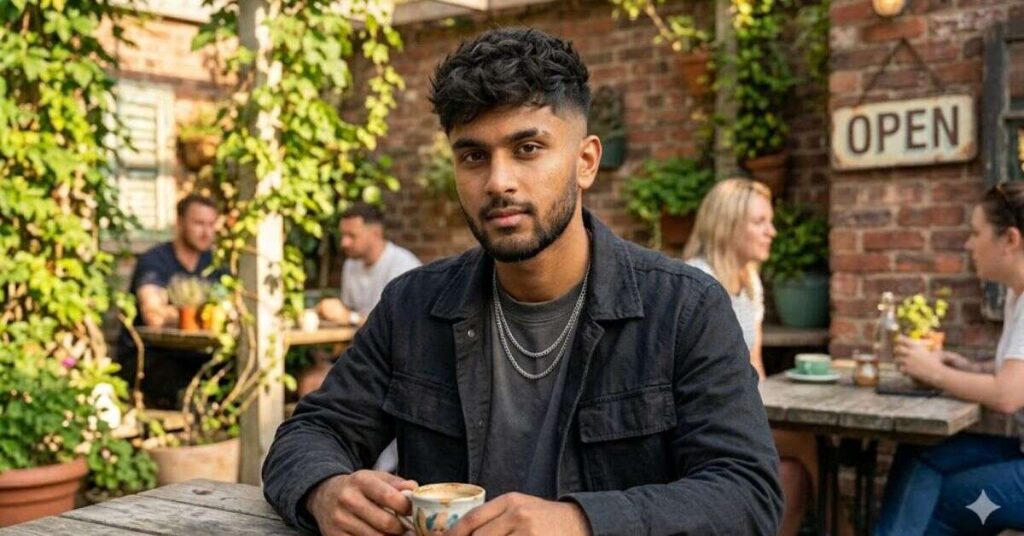 Skin Fade Messy Fringe Haircut 