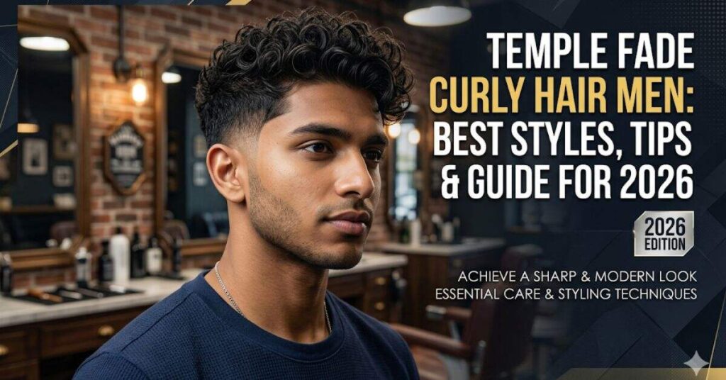 Temple Fade Curly Hair Men Best Styles, Tips & Guide for 2026