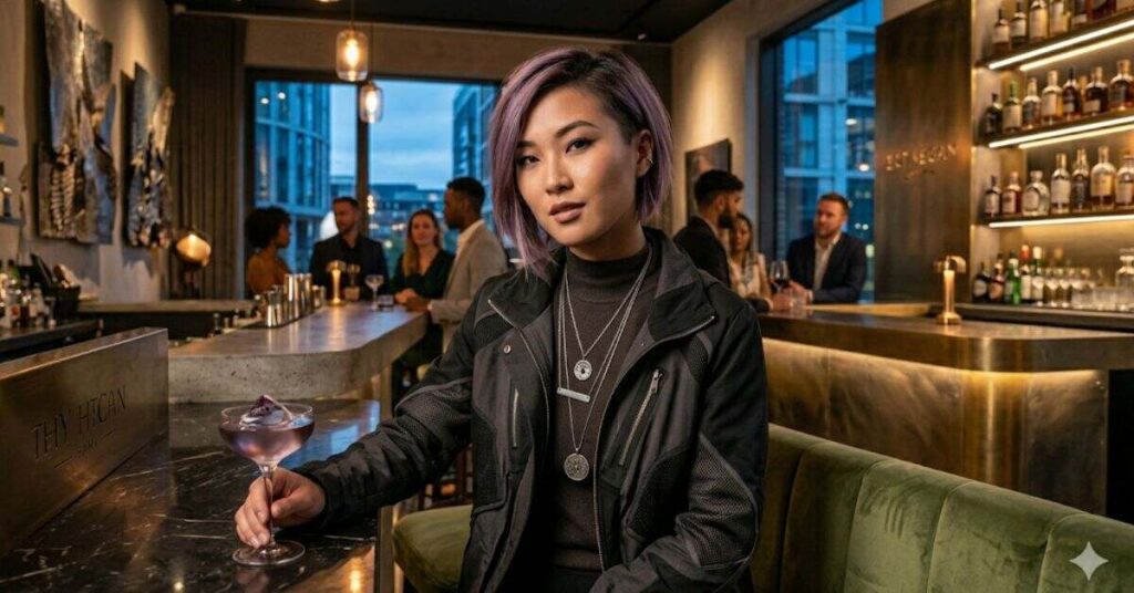 Textured Crop with Fringe 