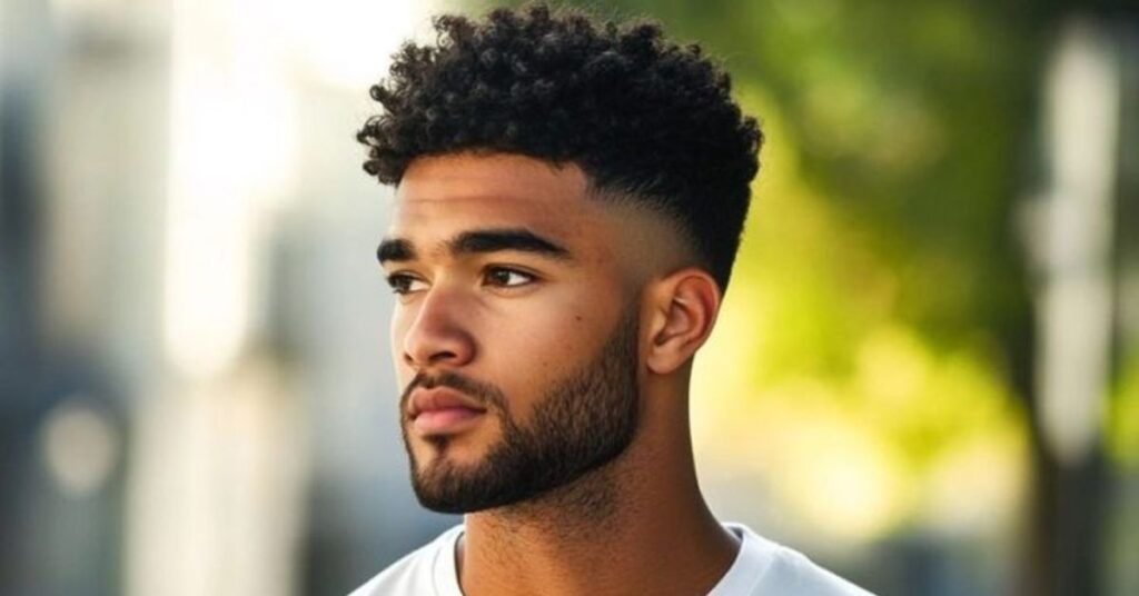 The Afro Undercut Fade 