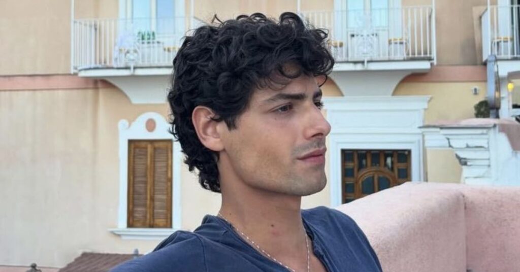 Long Curly Hair Men