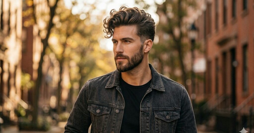 The Curly Pompadour