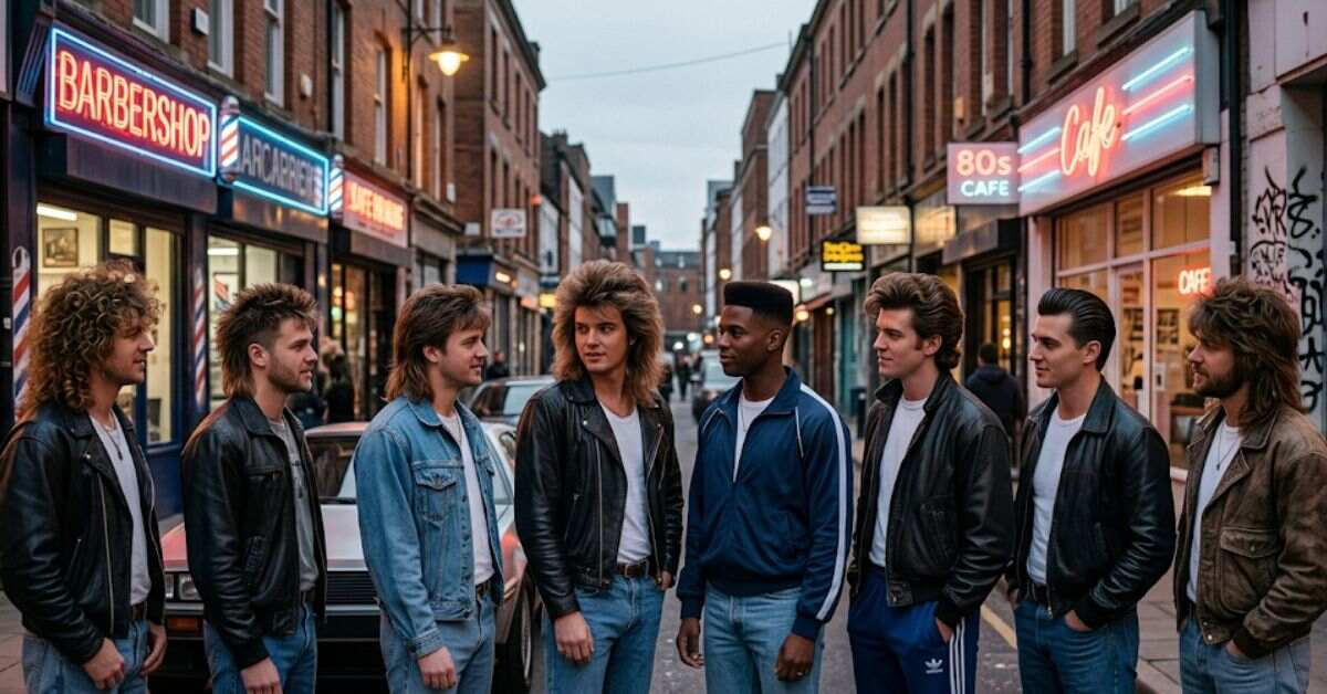 Eighties Mens Hairstyles Bold Looks Making a Comeback