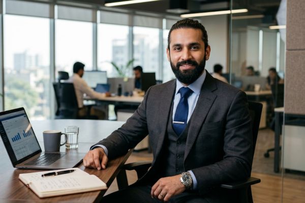 Man Bun With Beard Sleek and Sophisticated