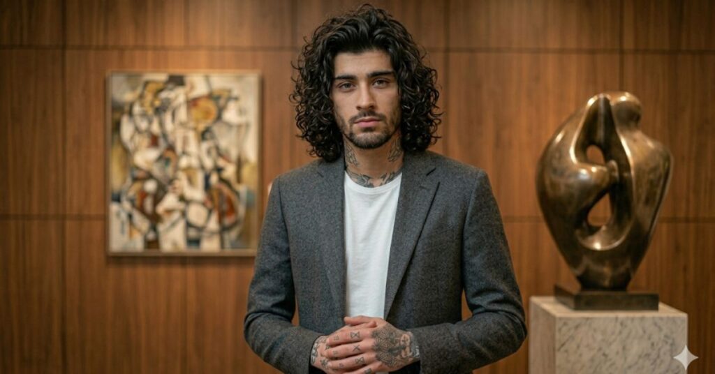 The Long Curly Style  